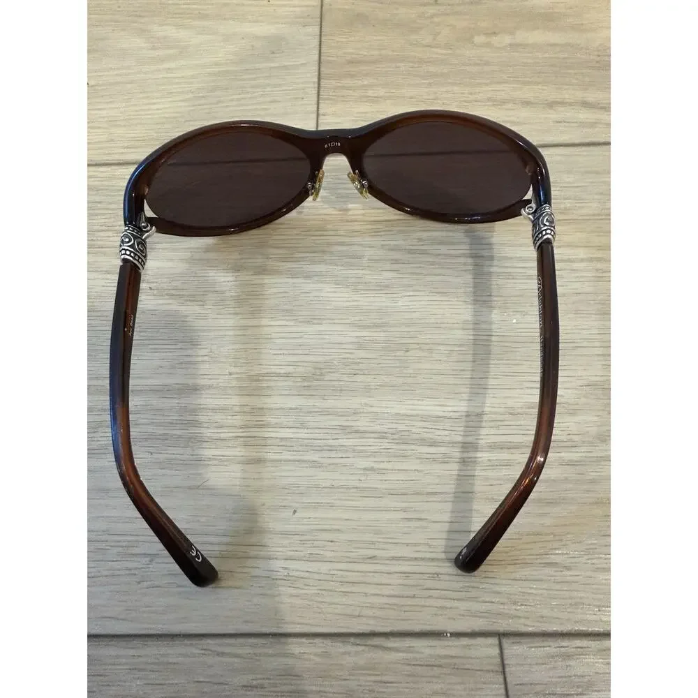 Brighton Ayu Bead Brown Sunglasses Handmade